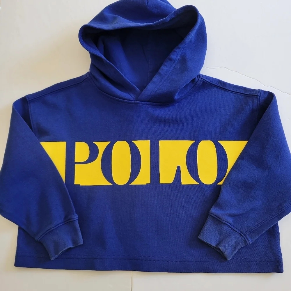 Kids Ralph Lauren Pullover Sweater Hoodie.